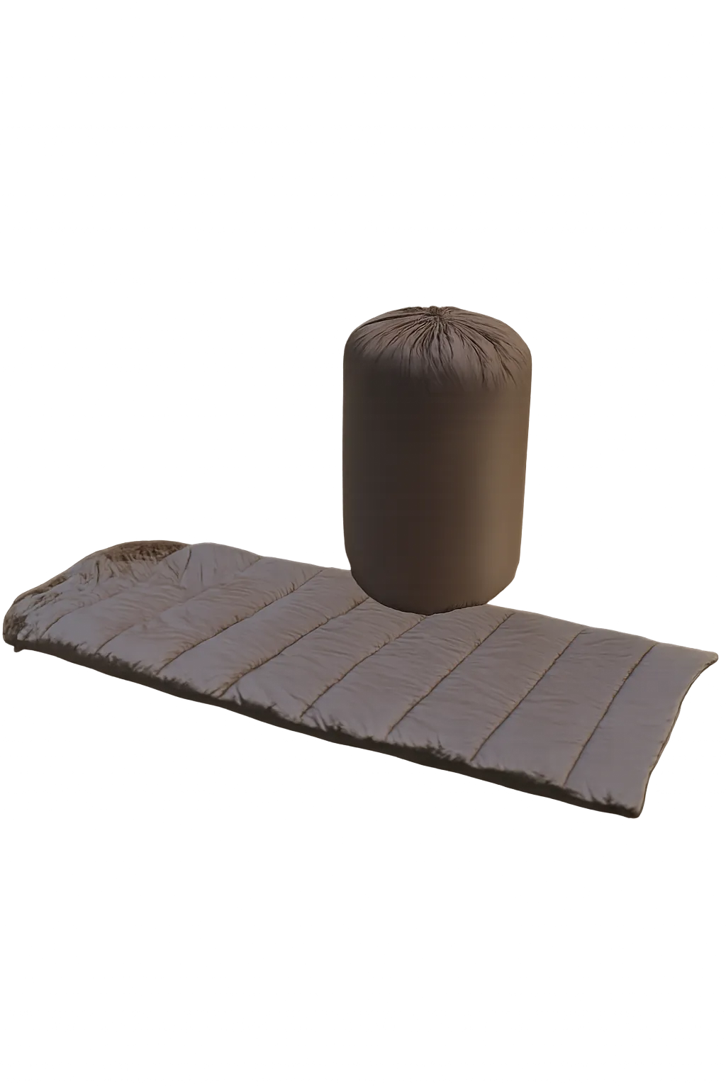 Lightweight mummy-style bag for hiking