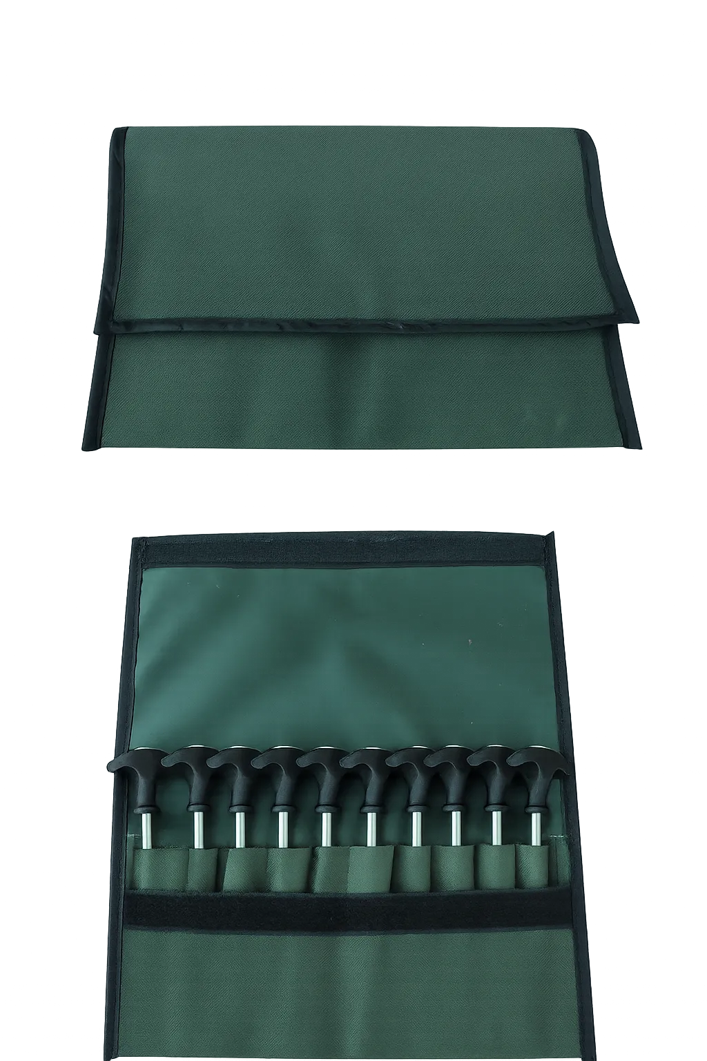Steel Peg Wallet Set - OEM Camping Accessory for European Fishing Equipment Distributors